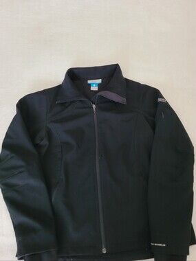Columbia Sportswear Jacket Medium Black Women Titanium Full Zip Omni Shield EUC